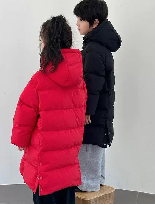 一件过冬蓬松饱满90%白鸭绒AD儿童款羽绒服 商品图2