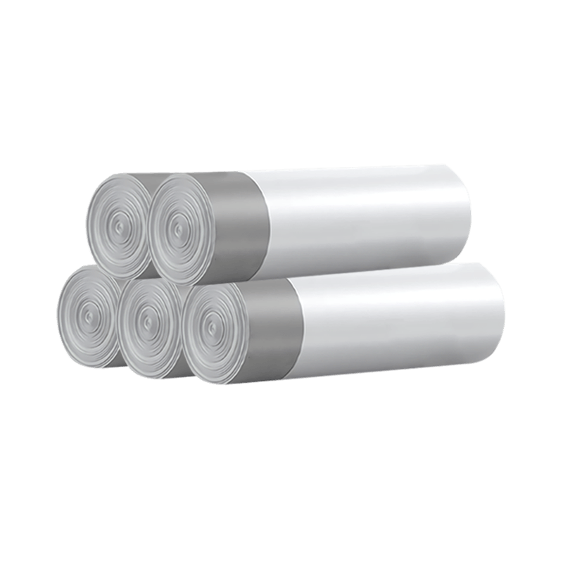 全格简约抽绳垃圾袋5卷装