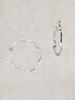 sawdust｜芒露 三 Earrings SDGW01E02PM [ 耳环 银镀白金]【一-凝时】 商品缩略图1