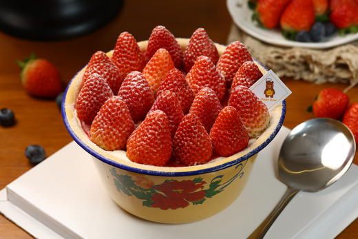 爆款搪瓷草莓盆蛋糕 商品图2