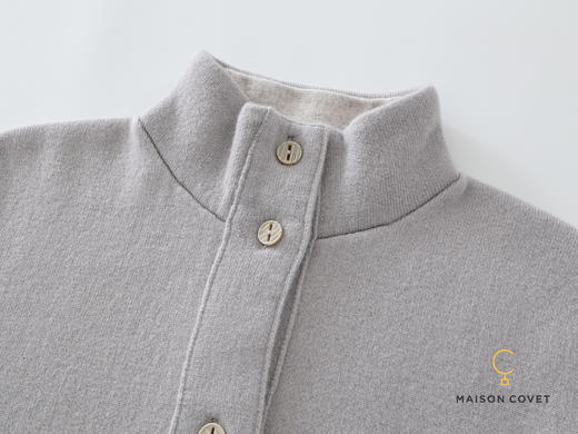 MAISON COVET 纯山羊绒廓形外套 商品图2