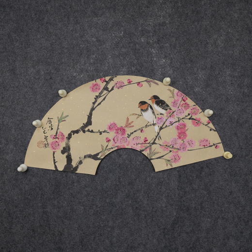 卓愿《含芳》33x66CM 手绘纸本宣纸国画作品 商品图5