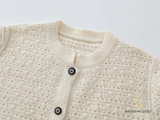 MAISON COVET 纯山羊绒圆领开衫 商品图5