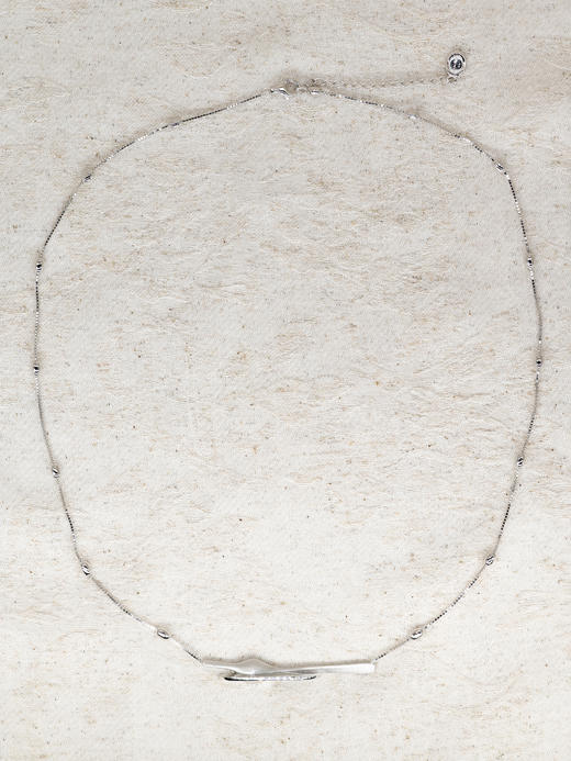 sawdust｜环无 三 Necklace SDGW03N02PM [ 项链 银 ]【三-观心】 商品图1