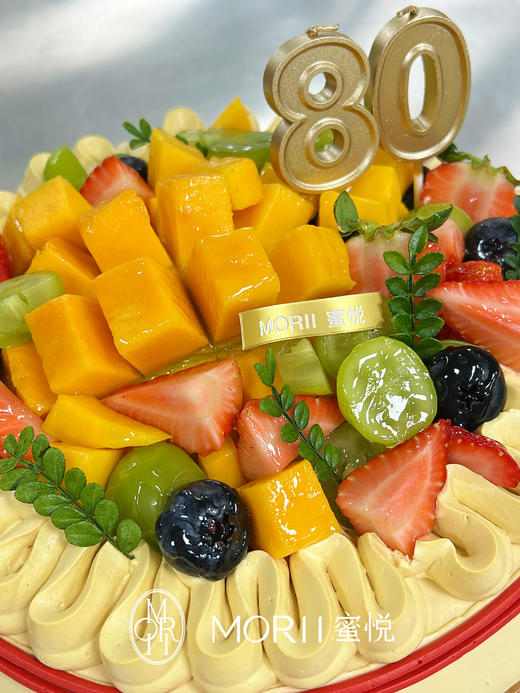 【安康福袋】福气满满祝寿水果蛋糕（提前1天预定） 商品图1