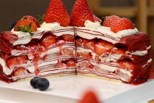 【草莓季】草莓千层蛋糕 商品图3