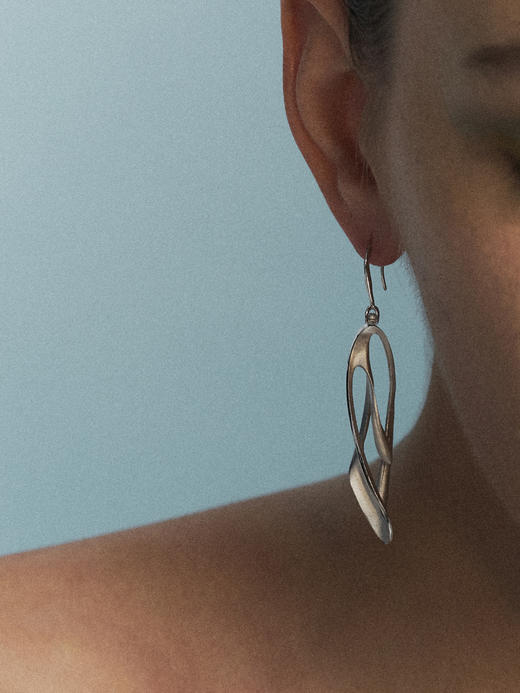 sawdust｜循间 一 Earrings SDGW02E01PM [ 耳环 银]【二-循迹】 商品图0