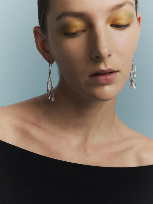 sawdust｜循间 一 Earrings SDGW02E01PM [ 耳环 银]【二-循迹】 商品图1