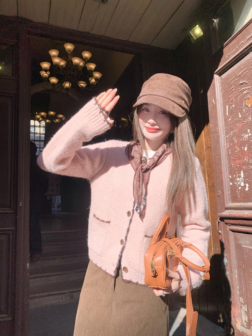 <曾小咸推荐> 现货秒杀！微信超特价！粉色毛衣开衫 日常229.99 立减100 秒杀129.99！ 商品图13