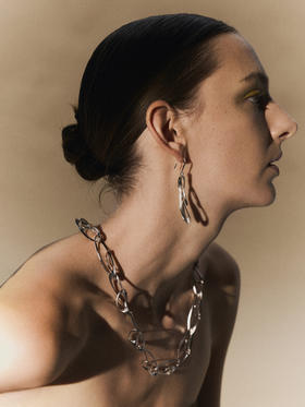 sawdust｜循间 Necklace SDGW02N01PM [ 项链 银 ]【二-循迹】