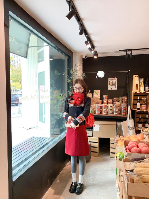 【169元任选2件】现货！复古费尔岛黑色毛衣开衫 商品图5