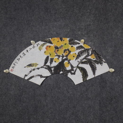 卓愿《此味山中雀先知》33x66CM 手绘纸本宣纸国画作品 商品图2