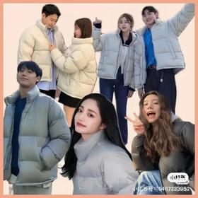 C*Vernat 90白鸭绒简约休闲立领男女情侣款羽绒服