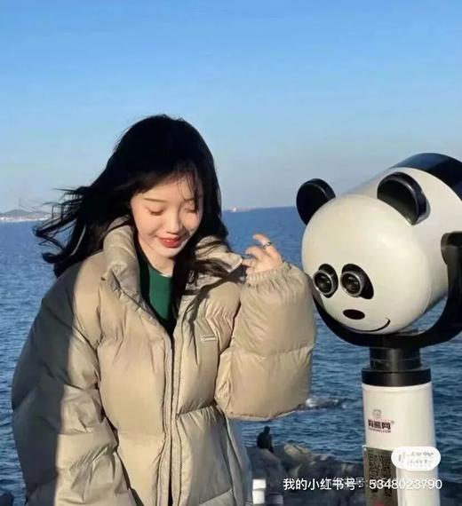 C*Vernat 90白鸭绒简约休闲立领男女情侣款羽绒服 商品图3