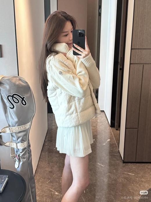 M*cl蒙家绒面立领针织拼接羽绒服 商品图3