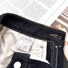水貂绒丹宁牛仔裤｜加绒加厚升级，直筒阔腿黄金廓形 商品缩略图4