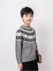 冷门显贵‼️费尔岛控必入！秋冬氛围感拉满🥳【吉米故事▪儿童灰色费尔岛针织毛衣】 ✔️ 小众不撞款||灰色费尔岛图案高级耐脏，内搭外穿都绝，从10℃穿到20℃的省钱神器 商品缩略图2