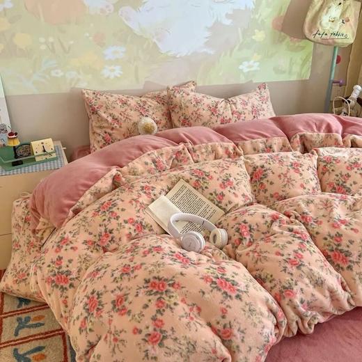 MK小布袋牛奶绒五件套 ｜ 双面加绒暖爆了！暴击高颜值，让冬日变得温暖可爱～ 商品图2