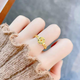 新中式轻奢镂空铜钱开口戒指-纪念日百货门店同款167750436