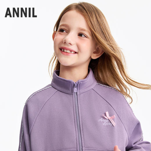 女童针织外套春季新款安奈儿童装EG615521 商品图1