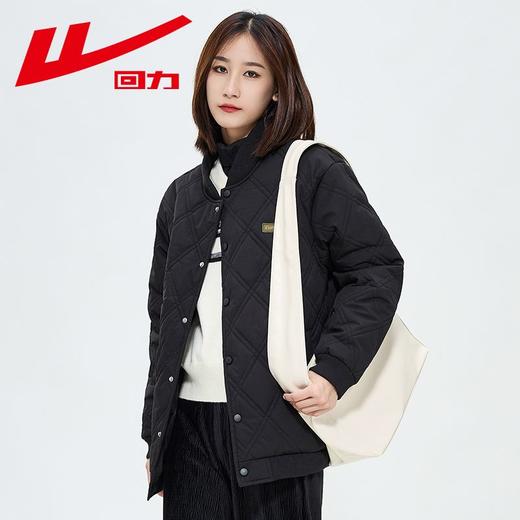回力棉服女2025冬季新款小个子棉袄冬菱格棉衣外套轻薄羽绒服 商品图5