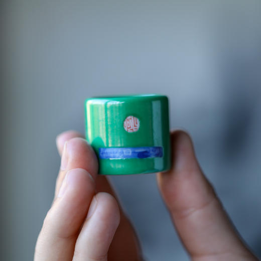 【曰何】 苔绿印章盖置（2） 商品图5