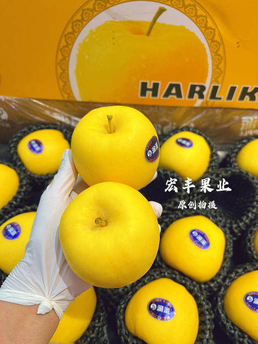 【宏丰精选】黄金维纳斯苹果 纯甜 超级好吃，香浓 送人漂亮，活动价23.8一斤 商品图3