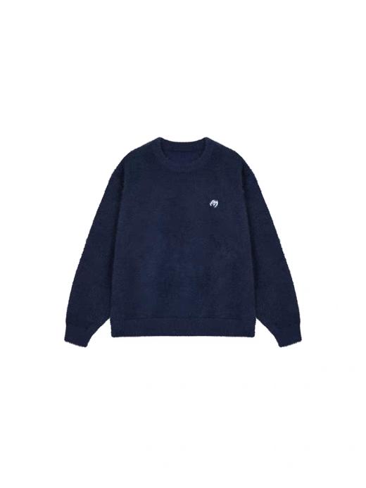 马得工地/MDGDMY131246/撞色两件套仿貂毛衣 商品图3