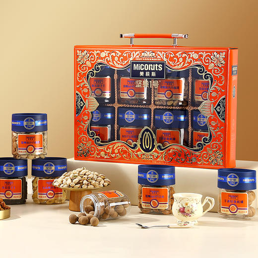 美荻斯坚果1号盛品坚果礼盒1580g 商品图0