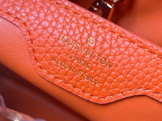 秋冬特惠💰1700 渠道级LV te级LV 全套包装 N80007/M48865艳橙 本款 Capucines BB号手袋 商品图7