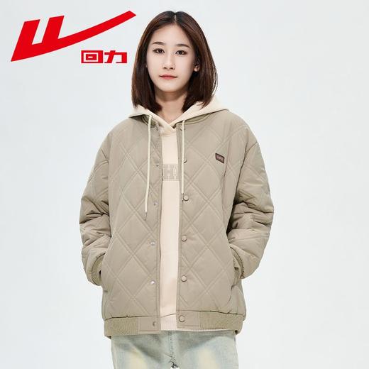 回力棉服女2025冬季新款小个子棉袄冬菱格棉衣外套轻薄羽绒服 商品图2