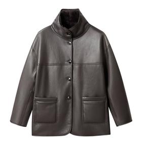 【澳洲品牌】EVERAU香草旋风双面皮衣EA8037