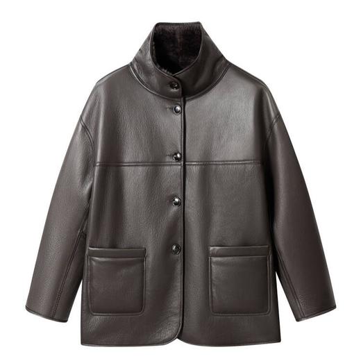 【澳洲品牌】EVERAU香草旋风双面皮衣EA8037 商品图0