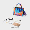 1004618102216  CHARLES&KEITH 大容量菱格包手提包单肩包托特包【蓝绿色黄色紫色】 商品缩略图2