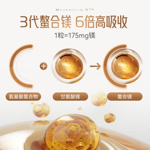 ²【MT新西兰进口睡前镁好活力胶囊】氨基酸+镁螯合同补 60粒/瓶 HM02-CRMM-YYSJ 商品图1
