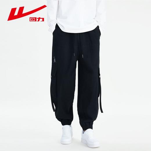 回力裤子男2025春季新款潮流束脚休闲裤多口袋机能工装裤宽松潮男 商品图6