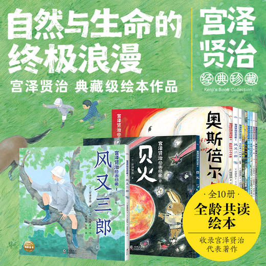 宫泽贤治经典珍藏：全套10册 儿童文学美学亲近自然 商品图0