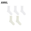 女童长袜五双装春季新款安奈儿童装JG617612 商品缩略图1