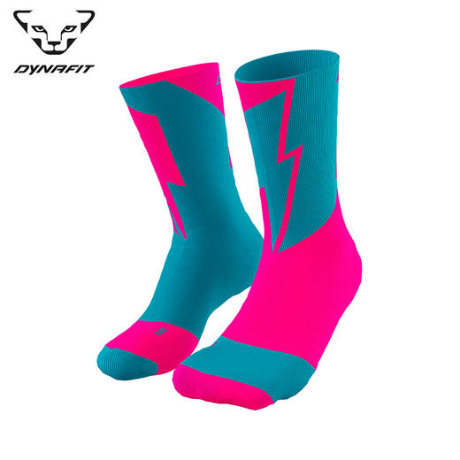 【79.9元单双，买两双再省10元】德国雪豹DYNAFIT跑步袜 08-0000071612 NO PAIN NO GAIN SK 商品图0