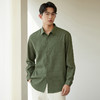 GXG男装【压褶工艺】春季时尚肌理感面料男款翻领长袖衬衫K&C 商品缩略图8
