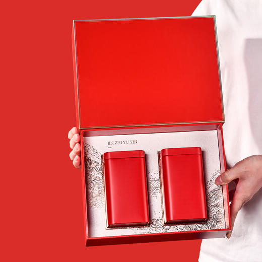 金枝玉叶【中号 双罐 红色】35元一套/一件16套 商品图1