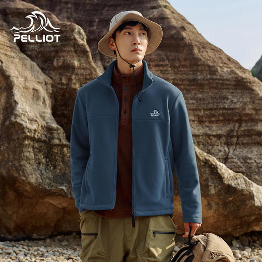 【经典2.0】伯希和抓绒衣男新款摇粒绒冲锋衣内胆加厚保暖外套女 商品图0