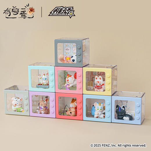 有兽焉微盒神兽饲养盲盒-纪念日百货门店同款168093212 商品图0