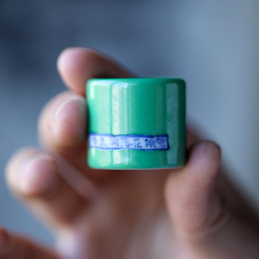 【曰何】 苔绿印章盖置（碧桃花落涧泉） 商品图5