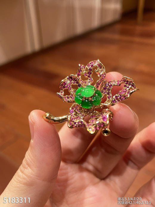 5183311，蛋面胸针。具体价格微信咨询 商品图1