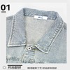 回力牛仔外套男款春秋季2025新款美式复古工装休闲上衣宽松男夹克 商品缩略图4