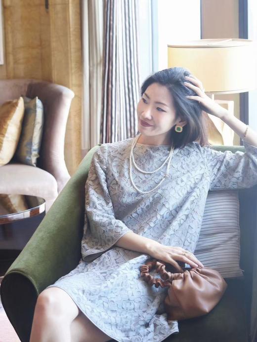 时尚智慧法式轻熟珍珠施华洛珍珠通勤百搭毛衣链 商品图1