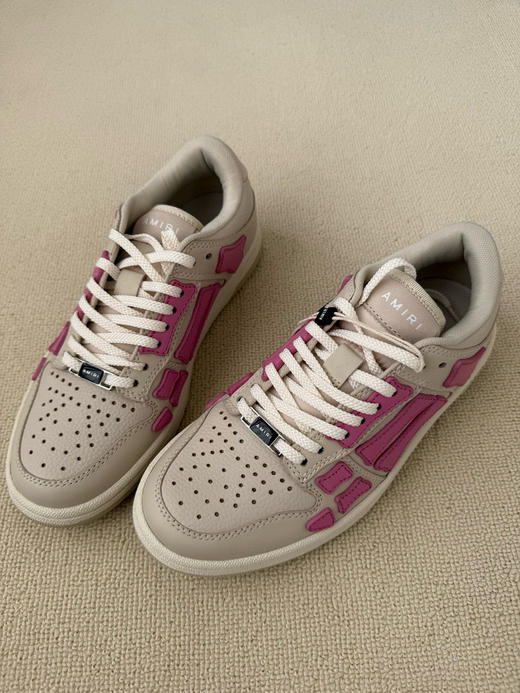 1120-6 断码亏清 渠道圆正 王一博/杨幂 AM潮流骨头鞋 情侣款拼接皮板鞋 准码选 轻便舒适 商品图6