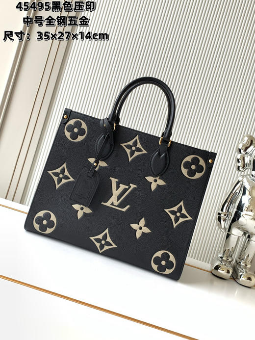 秋冬特惠💰1430 渠道级LV【全钢五金 变码芯片】te级LV 全套包装 M45495 Nautical 系列 OnTheGo中号手袋 商品图0