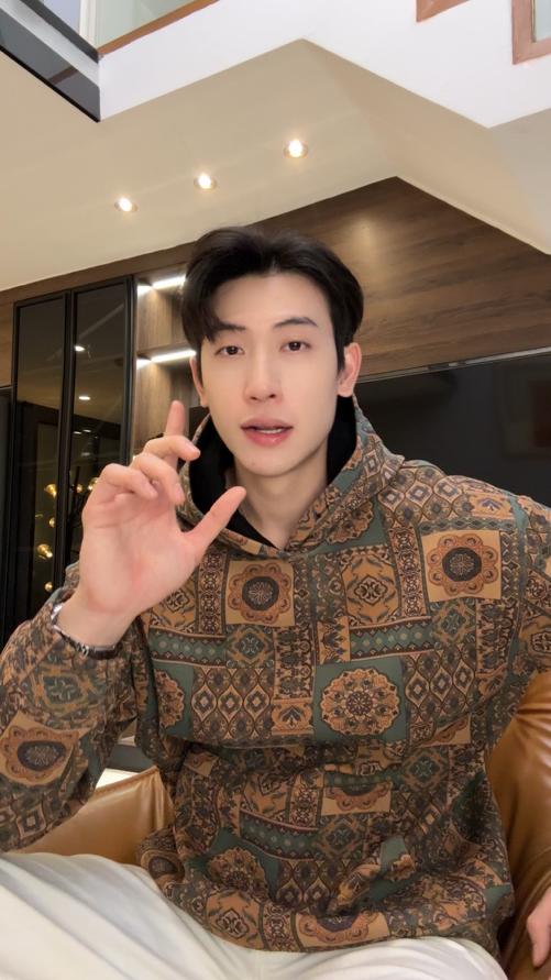 SDSA男士秋冬新款痞帅男装复古撞色花卉连帽卫衣宽松高街套头上衣 商品图0